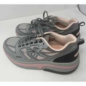 Gravity Defyer GDefy Women Ion TB9022FGP-W Gray Pink Sneakers Comfort Size 11